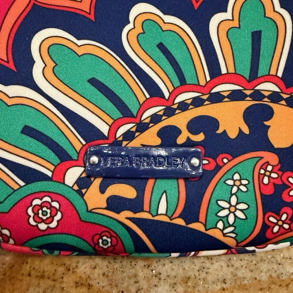 Vera Bradley Navy Paisley e-reader or mini IPad sleeve